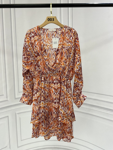 Wholesaler MC LORENE - Short floral dress