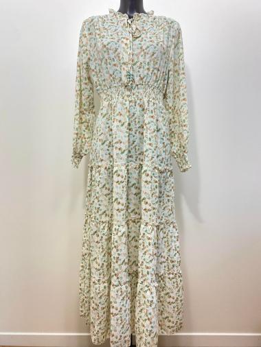 Wholesaler M&D FASHION - Long dress with elastic