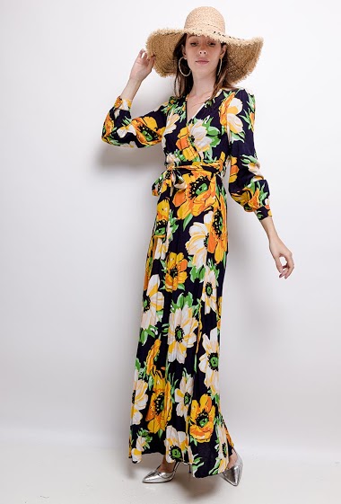 Wholesaler M&D FASHION - Maxi floral dress