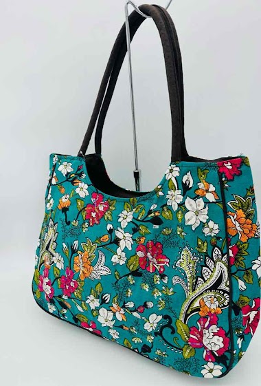 Shopper flower Beach bag
