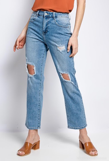 Großhändler Melena Diffusion - Ripped mom jeans
