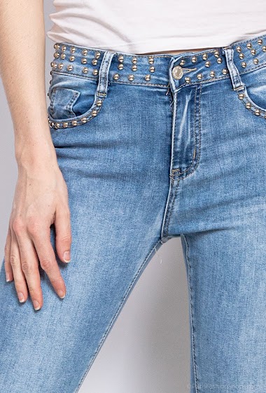 Großhändler Melena Diffusion - Embellished skinny jeans