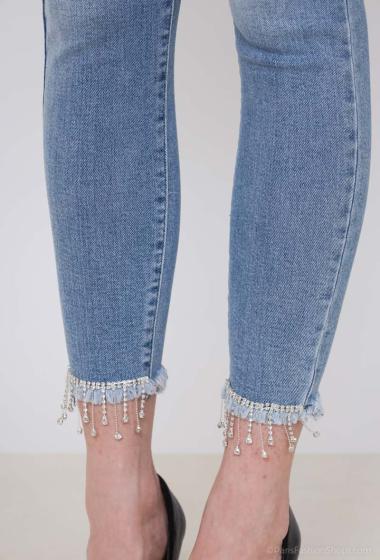 Mayorista Melena Diffusion - Jeans con detalles rotos