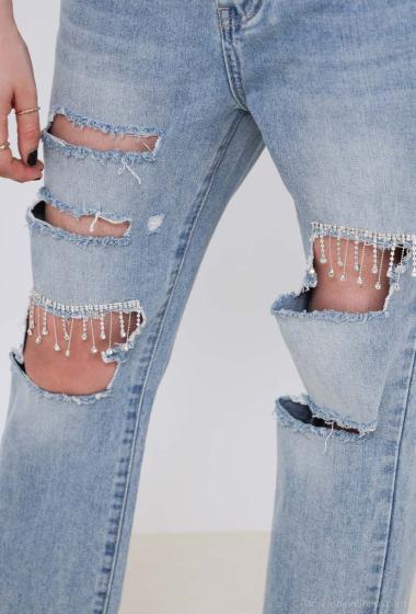 Wholesaler Melena Diffusion - Strawberry mom jeans
