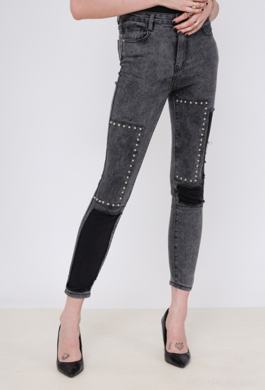 Grossiste Melena Diffusion - Jeans slim clous