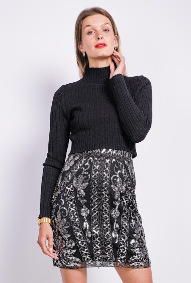 Wholesaler Melena Diffusion - Sequinned skirt