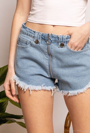 Wholesaler Melena Diffusion - Denim mini shorts
