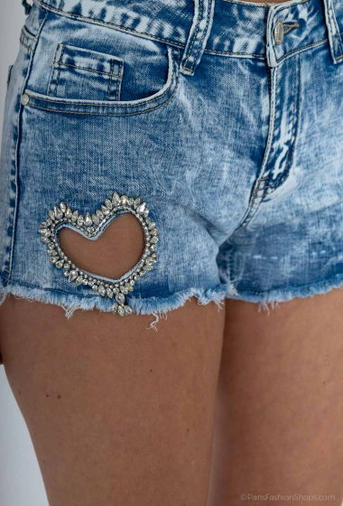 Grossiste Melena Diffusion - short jeans