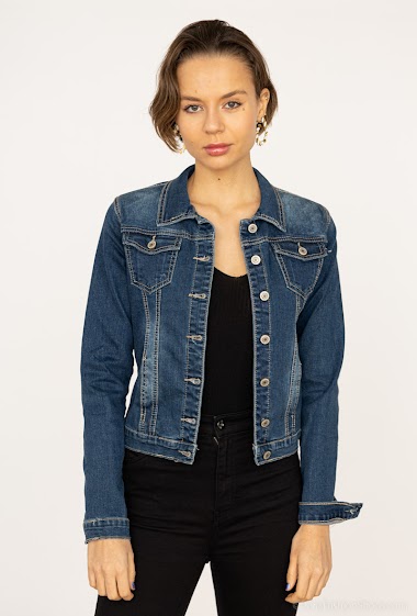Wholesaler Melena Diffusion - Basic denim jacket