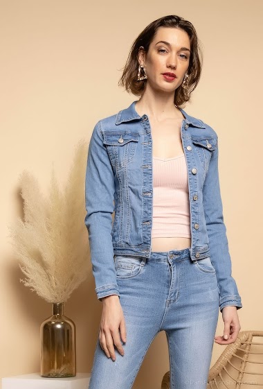 Grossiste Alina - Veste en jeans