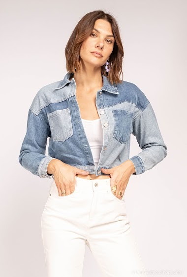 Grossiste Alina - Veste en jeans