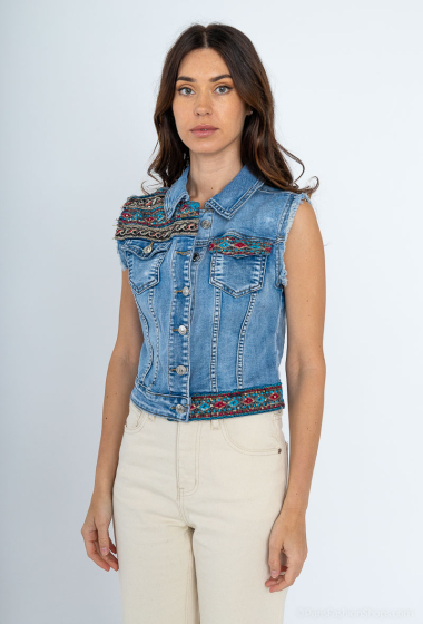 Grossiste Melena Diffusion - Veste en jeans