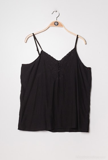 Wholesaler Melya Melody - Embroidered tank top