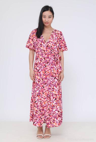 Wholesaler Melya Melody - Printed buttoned dress