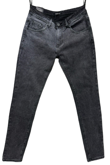 Wholesaler Mentex Homme - Men's simple gray jeans