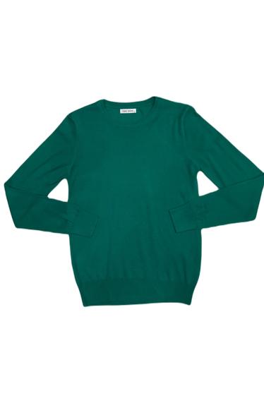 Wholesaler Mentex Homme - Plain long-sleeved round-neck sweater