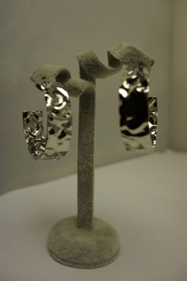 Grossiste MET-MOI - Boucles d'oreilles anneaux épaisse