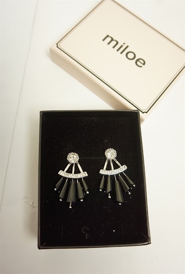 Earrings with box