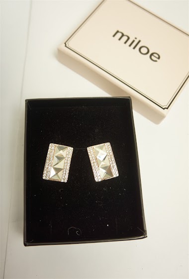 Wholesaler MET-MOI - Earrings with box