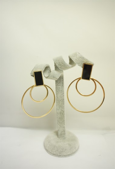 Großhändler MET-MOI - Stainless steel earrings