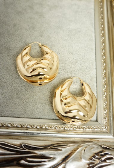 Großhändler MET-MOI - Rhodium earrings