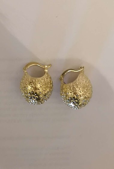 Mayorista MET-MOI - Rhodium earrings