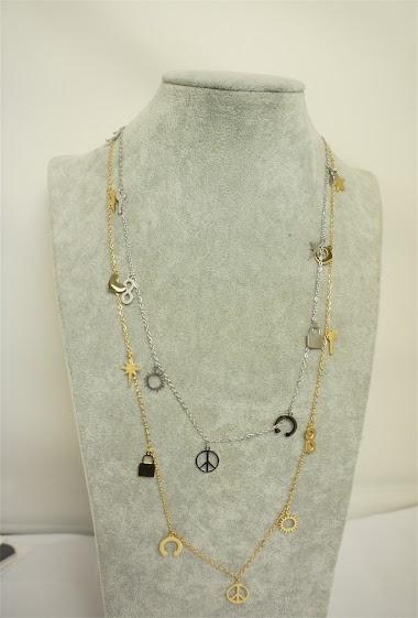 Wholesaler MET-MOI - Steel necklace