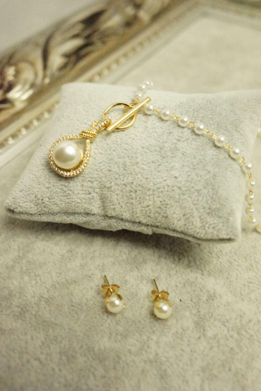 Großhändler MET-MOI - Perlenverzierung aus Edelstahl