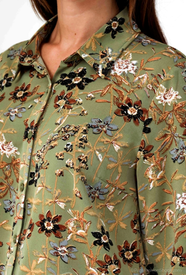 Wholesaler M&G Monogram - Floral-print shirt