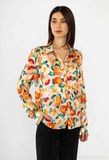 Wholesaler M&G Monogram - Floral-print shirt