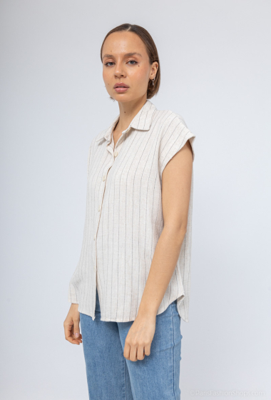 Wholesaler M&G Monogram - Sleeveless striped shirt