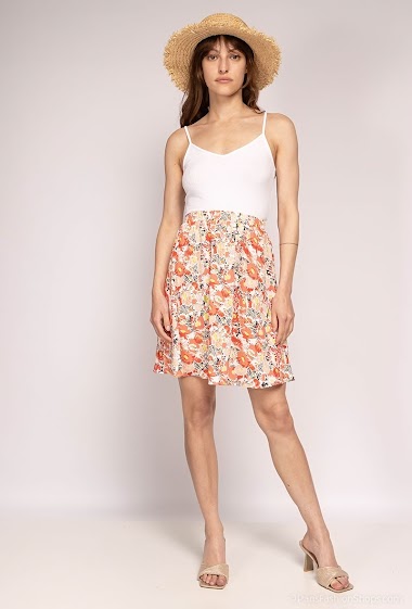 Wholesaler M&G Monogram - Flower printed skirt