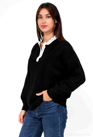 Wholesaler M&G Monogram - Sweater with lace