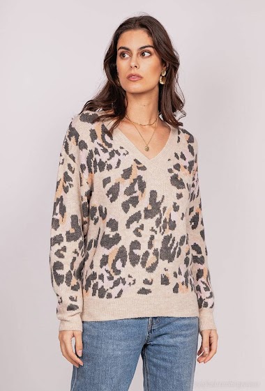 Wholesaler M&G Monogram - Sweater with leo patterns
