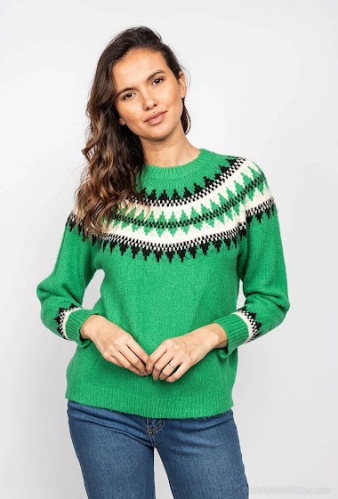 Großhändler M&G Monogram - Jacquard sweater