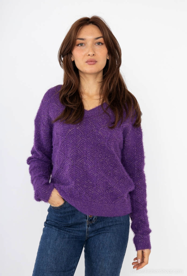 Wholesaler M&G Monogram - Structured sweater with lurex thread