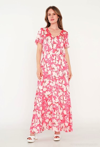 Großhändler M&G Monogram - Kleid mit Blumendruck