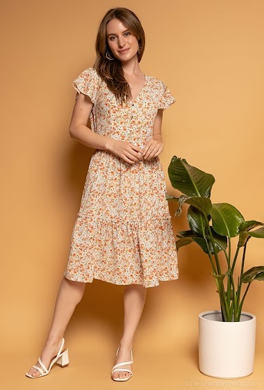 Wholesaler M&G Monogram - Flower printed dress