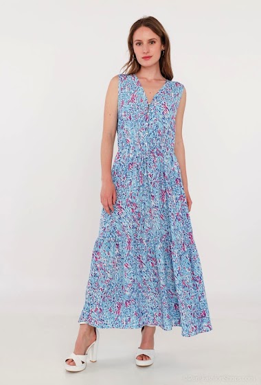 Wholesaler M&G Monogram - Printed buttoned dress