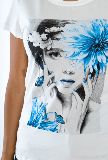 Wholesaler M&G Monogram - Floral-print T-shirt