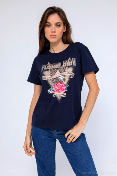 Wholesaler M&G Monogram - “Flying High” print T-shirt