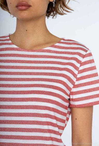 Wholesaler M&G Monogram - Striped T-shirt with lurex