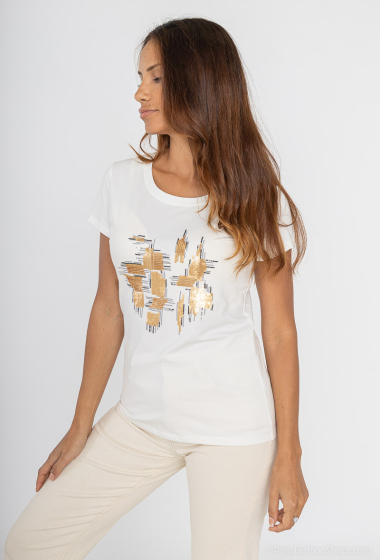 Grossiste M&G Monogram - T-shirt  "ARTY" avec sequins