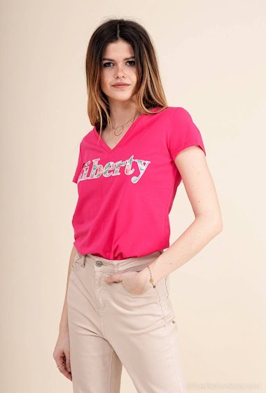 Grossiste M&G Monogram - T-Shirt LIBERTY