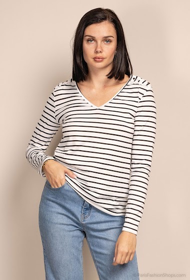 Wholesaler M&G Monogram - Striped t-shirt