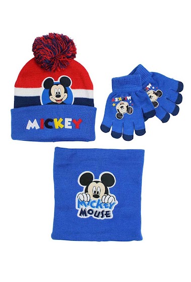 Großhändler Mickey - Mickey Glove Hat Nack warmer