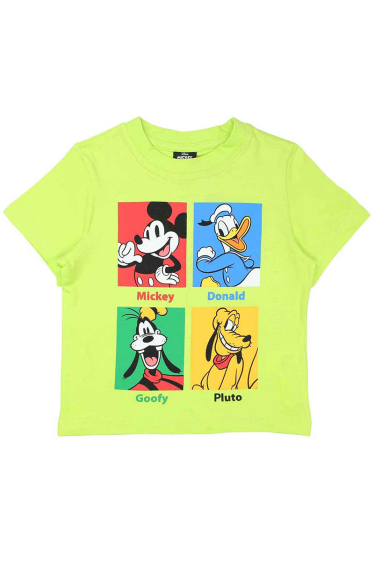 Großhändler Mickey - Mickey-T-Shirt auf Kleiderbügel