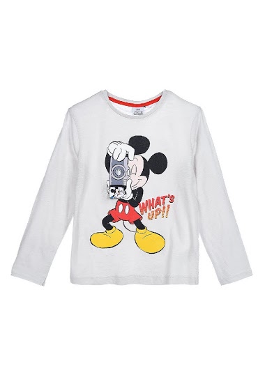 Großhändler Mickey - MICKEY-Langarm-T-Shirt