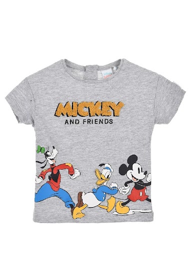 Großhändler Mickey - Tee-shirt short sleeves MINNIE 100% cotton
