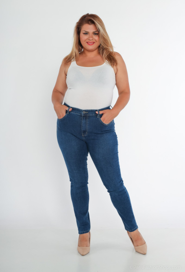 Grossiste MILA PREMIUM - Jeans slim grande taille